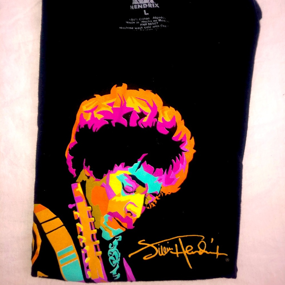 Awesome electric Jimi Hendrix shirt
